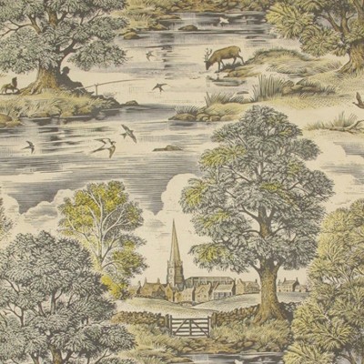 Фото Ткань портьерная с рисунком - Туаль - стиль Английский - Бежевая - Купить в Интернет-магазине