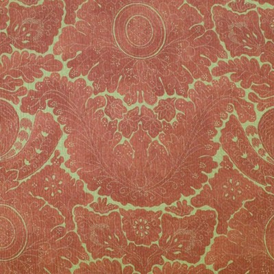 Фото Ткань портьерная с рисунком - Дамаск - стиль Английский - Зеленый - Купить в Интернет-магазине