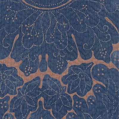 Фото Ткань портьерная с рисунком - Дамаск - стиль Английский - Коричневый - Купить в Интернет-магазине