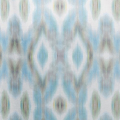 Фото Ткань портьерная с рисунком - Орнамент - стиль Современный - Синий - Купить в Интернет-магазине