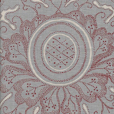 Фото Ткань портьерная с рисунком - Дамаск - стиль Английский - Серый - Купить в Интернет-магазине