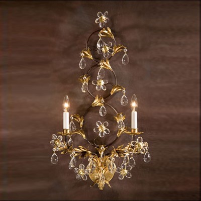Фото Бра, светильник настенный - стиль Американская классика - Хрустальный - Купить в Интернет-магазине