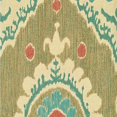 Фото Ткань портьерная с рисунком - Орнамент - стиль Английский - Зеленый - Купить в Интернет-магазине