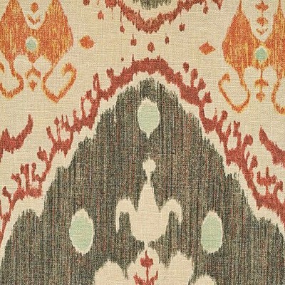 Фото Ткань портьерная с рисунком - Орнамент - стиль Английский - Коричневый - Купить в Интернет-магазине