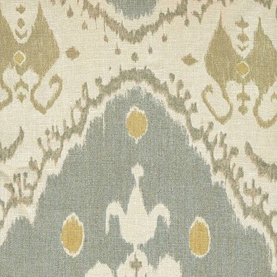 Фото Ткань портьерная с рисунком - Орнамент - стиль Английский - Серый - Купить в Интернет-магазине