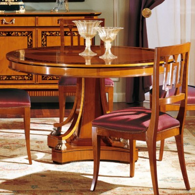 Фото Стол обеденный - стиль Русский дворцовый - Для столовой - большие обеденные столы производства США - Colombo Mobili - Biedermeier - Купить в Интернет-магазине