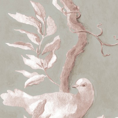 Фото Обои с рисунком - Крупный декор - стиль Современных дизайнеров - Серые - Купить в Интернет-магазине