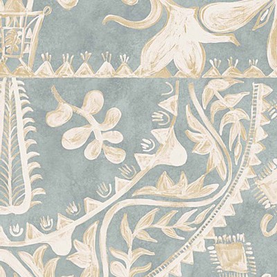 Фото Обои с рисунком - Крупный декор - стиль Современных дизайнеров - Голубы - Купить в Интернет-магазине