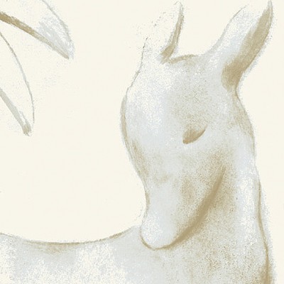 Фото Обои с рисунком - Крупный декор - стиль Современных дизайнеров - Белые - Купить в Интернет-магазине