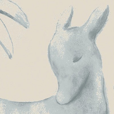 Фото Обои с рисунком - Крупный декор - стиль Современных дизайнеров - Светло-серые - Купить в Интернет-магазине