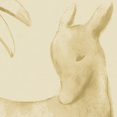 Фото Обои с рисунком - Крупный декор - стиль Современных дизайнеров - Желтые - Купить в Интернет-магазине