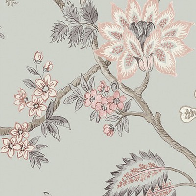 Фото Ткань портьерная с рисунком - Цветы - стиль Английский - Купить в Интернет-магазине