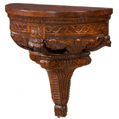 Фото Консоль настенная - стиль Классический - Деревянная - Купить в Интернет-магазине