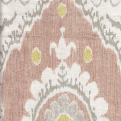 Фото Ткань портьерная с рисунком - Орнамент - стиль Английский - Розовый - Купить в Интернет-магазине