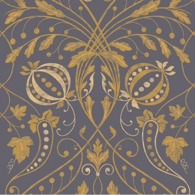 Фото Обои с рисунком - Крупный декор - стиль Современных дизайнеров - Синие - Купить в Интернет-магазине