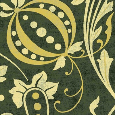 Фото Обои с рисунком - Крупный декор - стиль Современных дизайнеров - Зеленые - Купить в Интернет-магазине