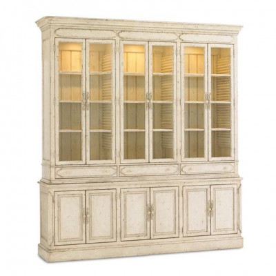 Фото Шкаф книжный/библиотека - стиль Современное кантри - Для кабинета - Купить в Интернет-магазине