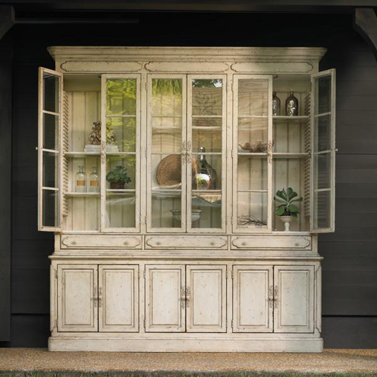 Фото Шкаф книжный/библиотека - стиль Современное кантри - Для кабинета - Купить в Интернет-магазине