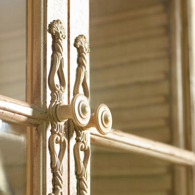 Фото Шкаф книжный/библиотека - стиль Современное кантри - Для кабинета - Купить в Интернет-магазине