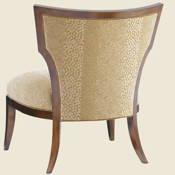 Фото Кресло на деревянной раме - стиль Transitional - Для гостиной - Купить в Интернет-магазине
