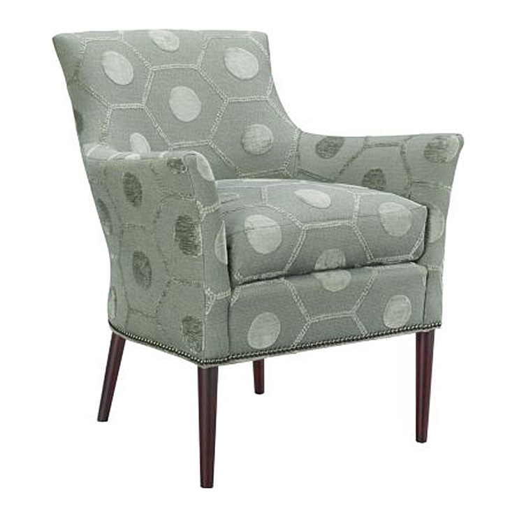 Фото Кресло обитое - стиль Suzanne Kasler - Для гостиной - удобное кресло производства США - Hickory Chair - Suzanne Kasler - Купить в Интернет-магазине