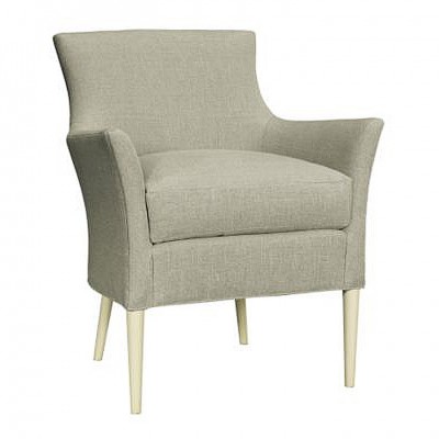 Фото Кресло обитое - стиль Suzanne Kasler - Для гостиной - удобное кресло производства США - Hickory Chair - Suzanne Kasler - Купить в Интернет-магазине