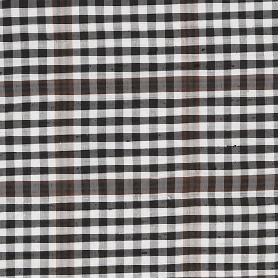 Фото Ткань портьерная с рисунком - Клетка - стиль Английский - Белая - Купить в Интернет-магазине