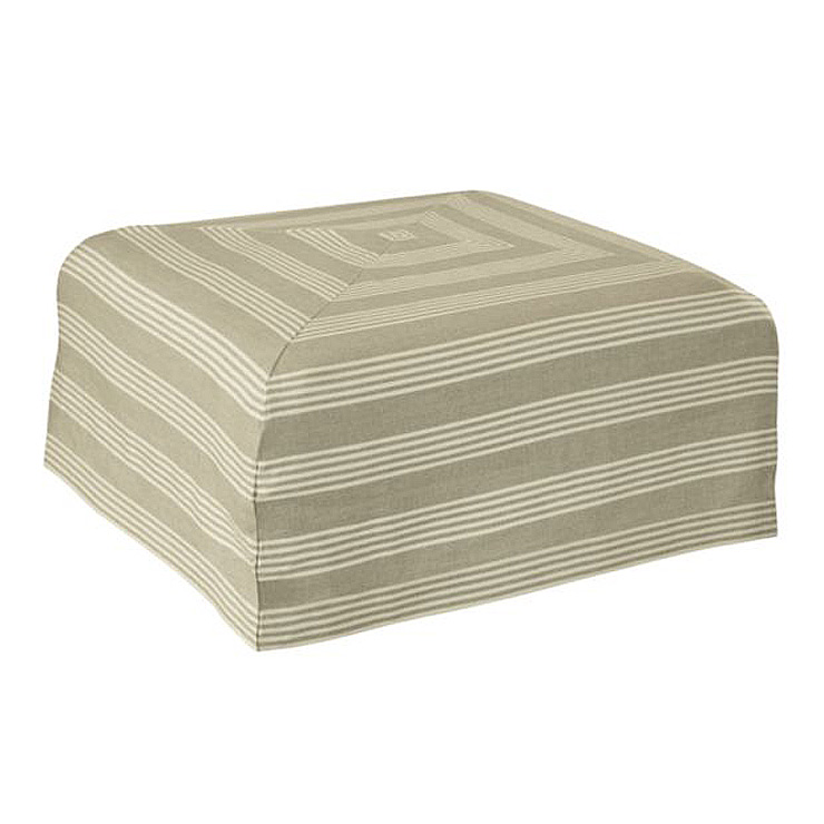 Фото Пуф, банкетка - стиль Suzanne Kasler - Для гостиной - Купить в Интернет-магазине