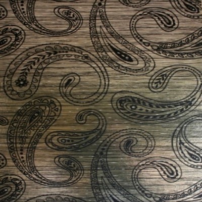 Фото Обои с рисунком - Пейсли - стиль Английская классика - Золотые - Купить в Интернет-магазине