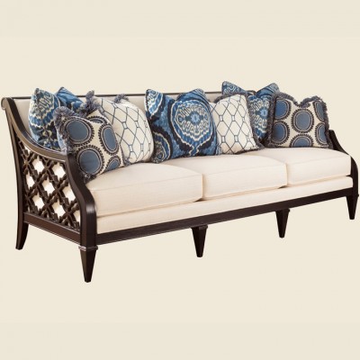 Фото Диван большой - стиль Колониальный - Для гостиной - Купить в Интернет-магазине