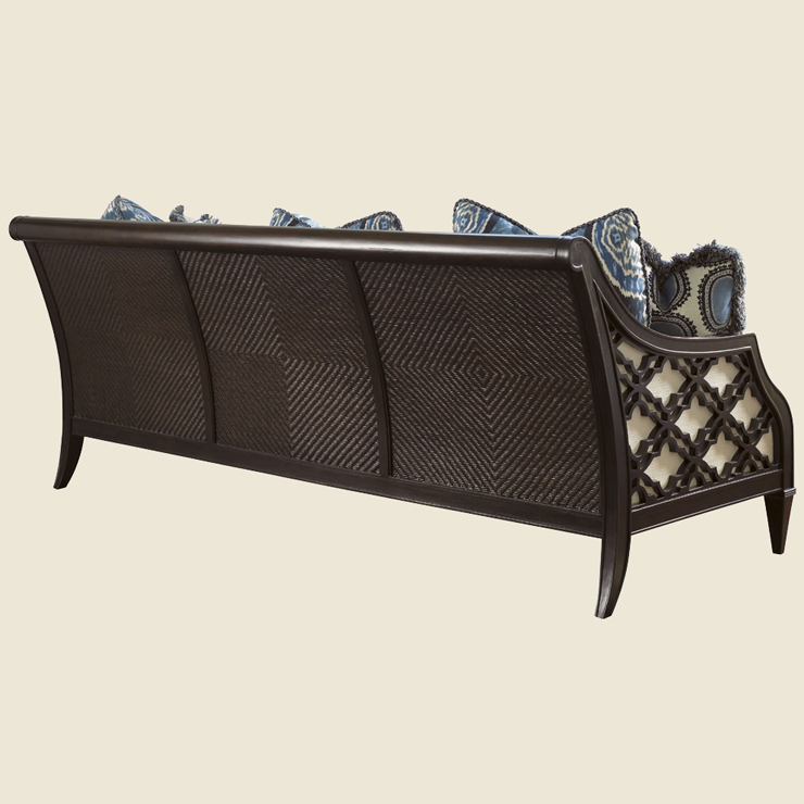 Фото Диван большой - стиль Колониальный - Для гостиной - Купить в Интернет-магазине