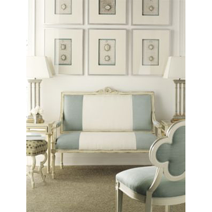 Фото Скамейка, кушетка - стиль Suzanne Kasler - Для гостиной - Купить в Интернет-магазине