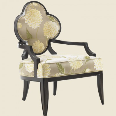 Фото Кресло на деревянной раме - стиль Современная классика - Для гостиной - Купить в Интернет-магазине