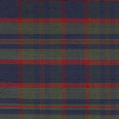 Фото Ткань портьерная с рисунком - Клетка - стиль Английский - Зеленая - Купить в Интернет-магазине