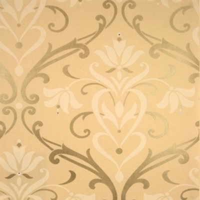 Фото Обои с рисунком - Дамаск - стиль Английская классика - Бежевые - Купить в Интернет-магазине