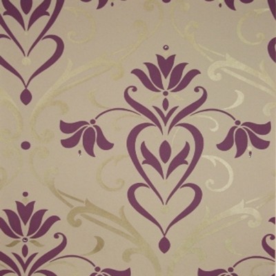 Фото Обои с рисунком - Дамаск - стиль Английская классика - Серые - Купить в Интернет-магазине