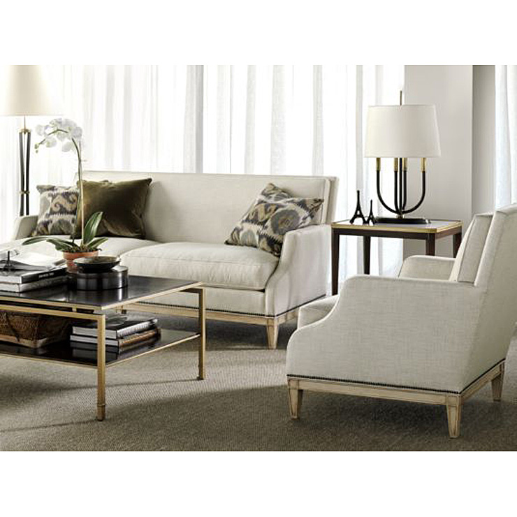 Фото Кресло на деревянной раме - стиль Suzanne Kasler - Для гостиной - Купить в Интернет-магазине Фото Кресло на деревянной раме - стиль Suzanne Kasler - Для гостиной - Купить в Интернет-магазине