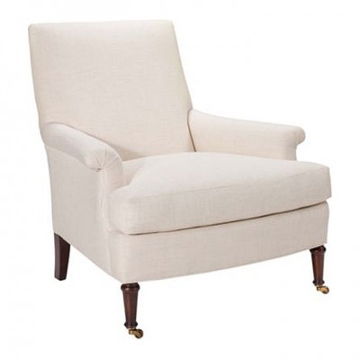 Фото Кресло обитое - стиль Suzanne Kasler - Для гостиной - удобное кресло производства США - Hickory Chair - Suzanne Kasler - Купить в Интернет-магазине