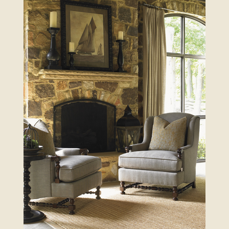 Фото Кресло на деревянной раме - стиль Европейская эклектика - Для гостиной - Купить в Интернет-магазине Фото Кресло на деревянной раме - стиль Европейская эклектика - Для гостиной - Купить в Интернет-магазине