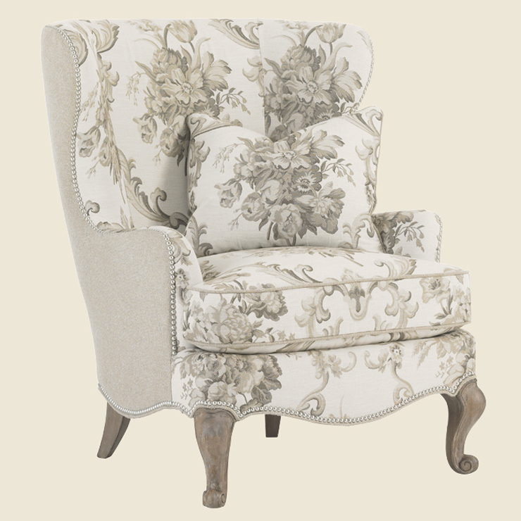 Фото Кресло обитое - стиль Европейская эклектика - Для гостиной - удобное кресло производства США - Lexington - La Tourelle - Купить в Интернет-магазине Фото Кресло обитое - стиль Европейская эклектика - Для гостиной - удобное кресло производства США - Lexington - La Tourelle - Купить в Интернет-магазине
