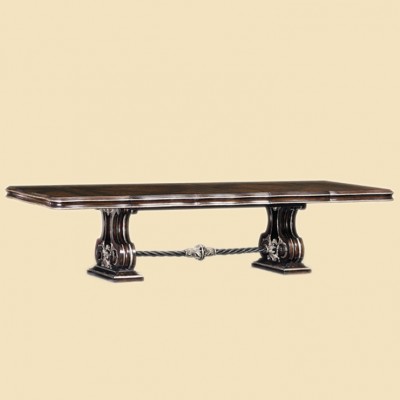 Фото Стол обеденный - стиль Флорида Дизайн - Для столовой - большие обеденные столы производства США - Marge Carson - Piazza San-Marco - Купить в Интернет-магазине