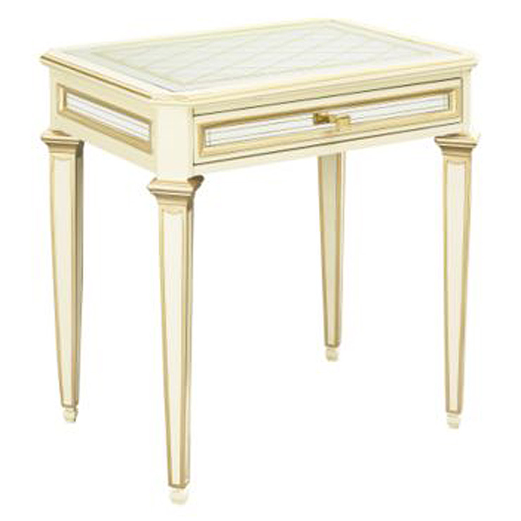 Фото Стол под лампу - стиль Suzanne Kasler - Для гостиной - Купить в Интернет-магазине Фото Стол под лампу - стиль Suzanne Kasler - Для гостиной - Купить в Интернет-магазине