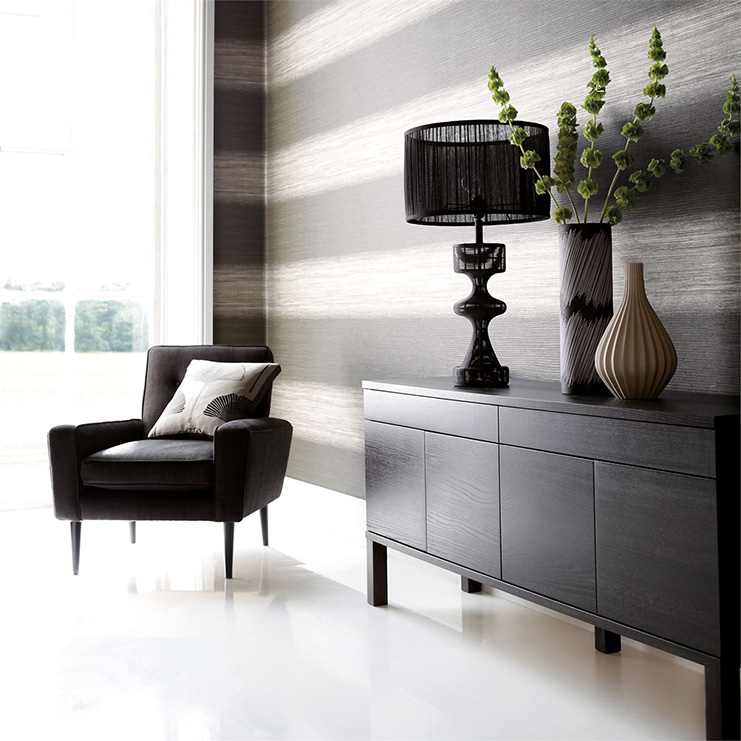 Фото Обои с рисунком - Абстракция - стиль Современный - Черные - Купить в Интернет-магазине