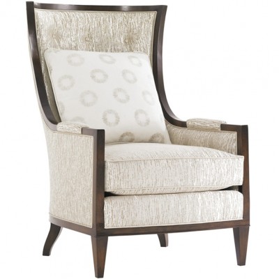 Фото Кресло на деревянной раме - стиль Ар-деко - Для гостиной - Купить в Интернет-магазине