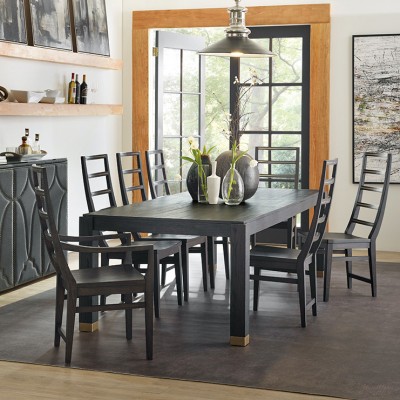 Фото Стол обеденный - стиль Современная классика - Для столовой - большие обеденные столы производства США - Hooker - Curata - Купить в Интернет-магазине