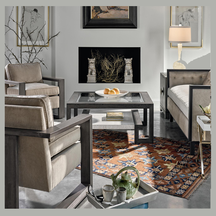 Фото Стол кофейный/журнальный - стиль Ар-деко - Для гостиной - Купить в Интернет-магазине