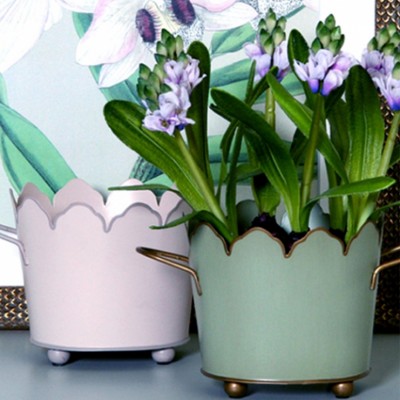 Фото Кашпо - стиль Классический - Металлическое - В наличии - Купить в Интернет-магазине