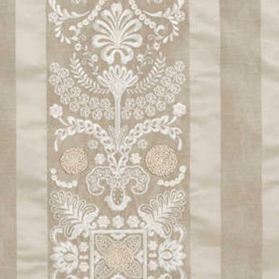 Фото Ткань портьерная с рисунком - Орнамент - стиль Европейский - Кремовый - Купить в Интернет-магазине