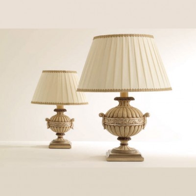 Фото Настольная лампа - стиль Европейская классика - Деревянная - Купить в Интернет-магазине