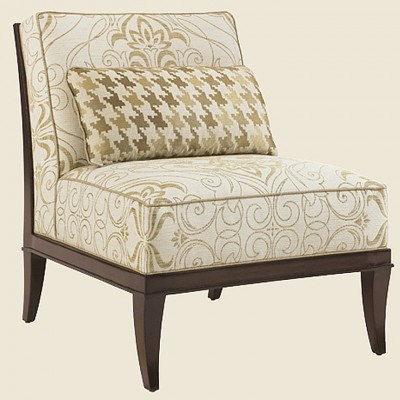 Фото Кресло на деревянной раме - стиль Современная классика - Для гостиной - Купить в Интернет-магазине